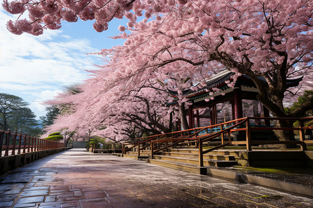 日本的樱花美景图片
