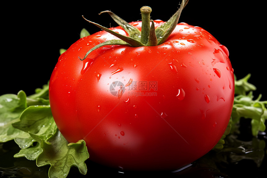 健康的番茄图片
