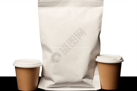 咖啡包装袋密封的食品包装袋设计图片