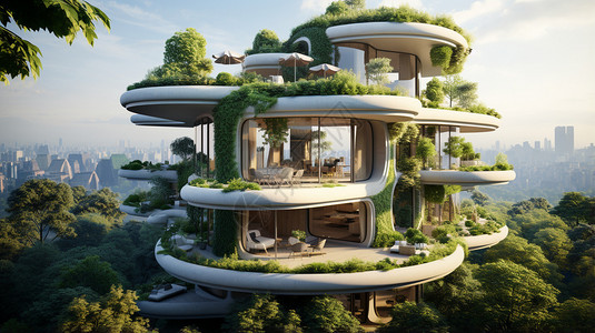 绿色建筑设计环保的建筑设计设计图片