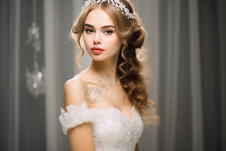 美丽的婚纱艺术照高清图片