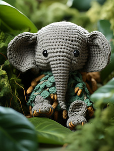 可爱的小象玩具图片