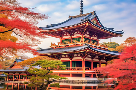 日本京都的建筑图片