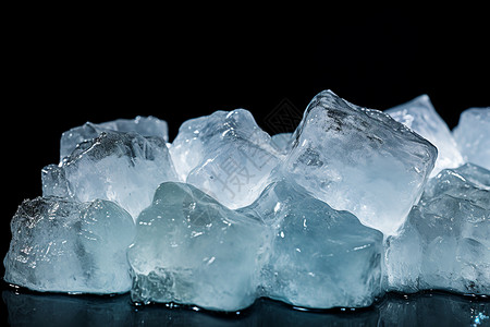 水晶冰立方图片