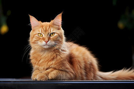 可爱的橘猫猫咪老虎斑高清图片