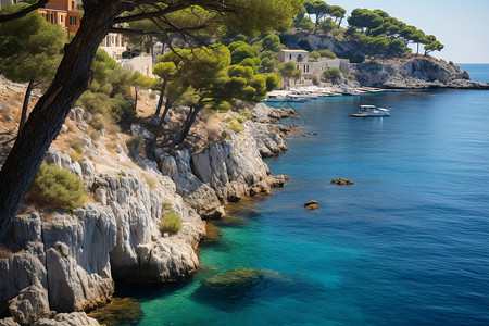 美丽的地中海风景图片