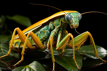 大自然的螳螂图片