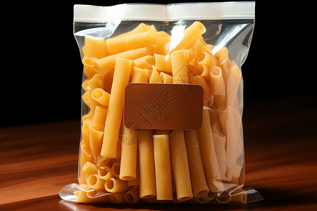 意大利面袋食物包装带高清图片