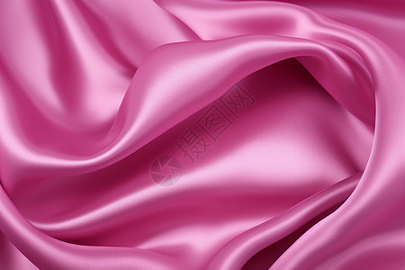 粉红色的丝绸背景图片