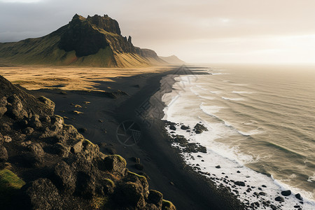 冰岛北部壮丽景色图片