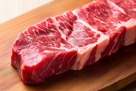 新鲜的牛排神户牛肉高清图片