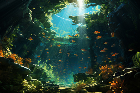 水下奇幻世界图片