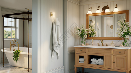 现代风格浴室图片