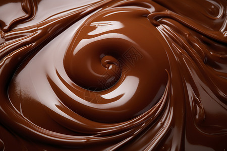 旋涡状扩散的巧克力背景