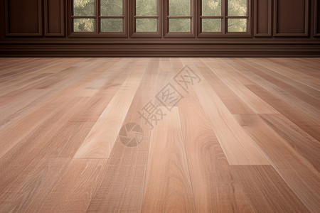 豪华家居的木质地板背景图片