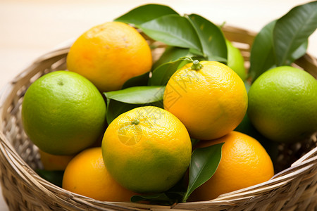 健康新鲜的柑橘图片