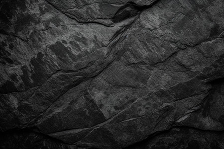 简约的黑色岩石图片