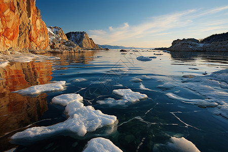 海面上的冰海面上的冰高清图片