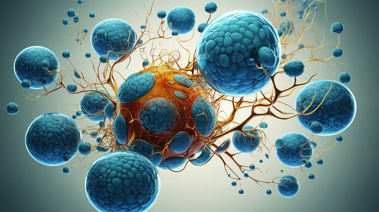 立体的生物体细胞设计图片