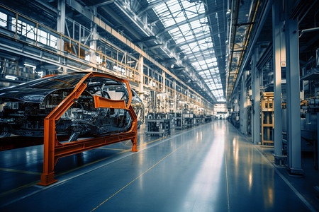 自动化焊接自动化汽车厂的高科制造设计图片