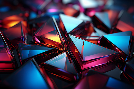 能量水晶几何形状设计图片