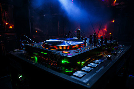 时尚DJ娱乐闪光唱片机设计图片
