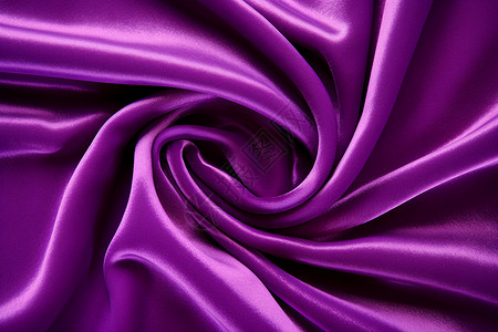 紫色丝绸面料图片