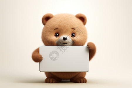 可爱的玩具小熊背景图片