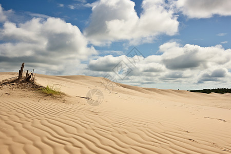 沙波艾自然形成的沙漠背景
