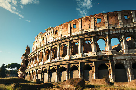 著名的古罗马竞技场图片