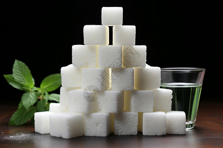 立方体的甜品剂图片