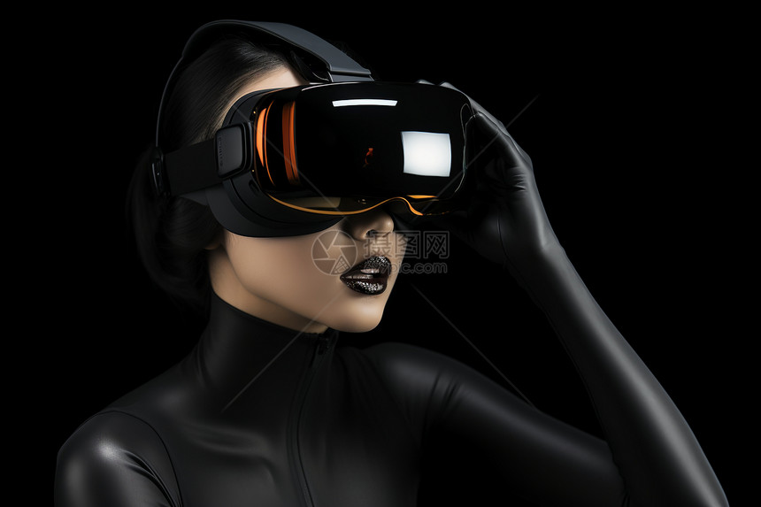 VR科技眼睛图片