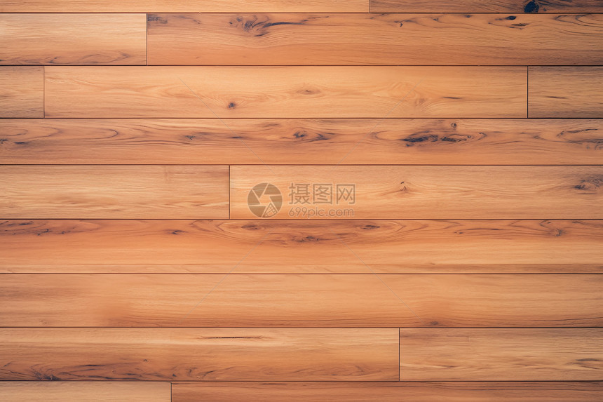 原木色的木质地板背景图片