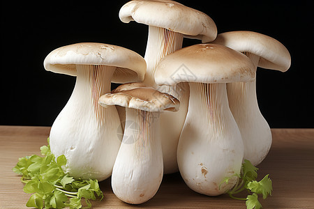 采摘的蘑菇图片