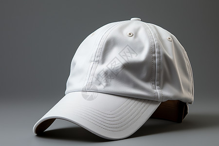 白色棒球帽背景图片