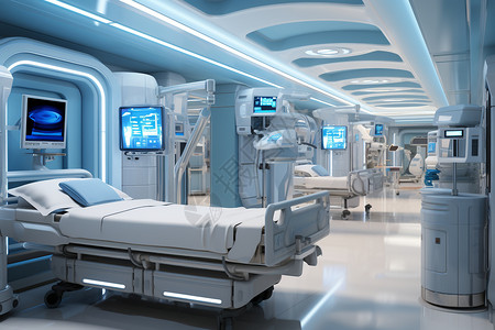 高科技的病房高清图片