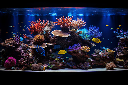 美丽的水族馆高清图片
