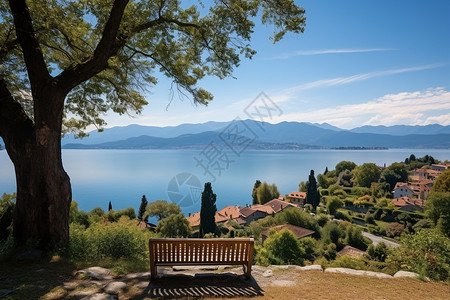 欧洲的湖泊风景图片