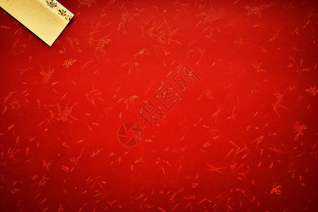 红色纸质纸质金箔艺术背景设计图片