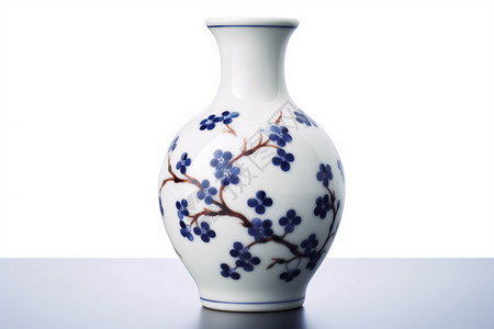 青花瓷花瓶艺术品图片