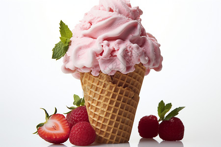 融化的冰激凌甜蜜的冰淇淋诱惑背景