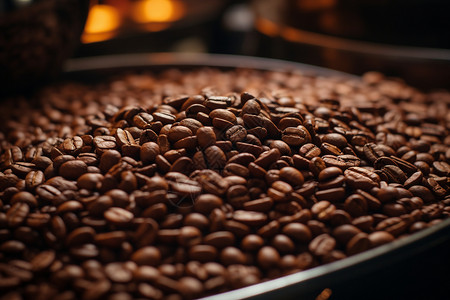 饱满的咖啡豆高清图片