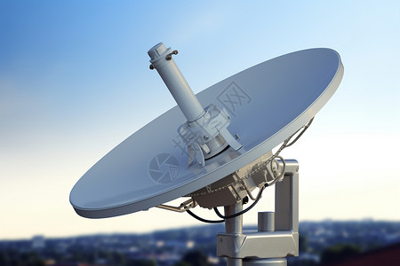 卫星信号接收卫星电视接收器背景