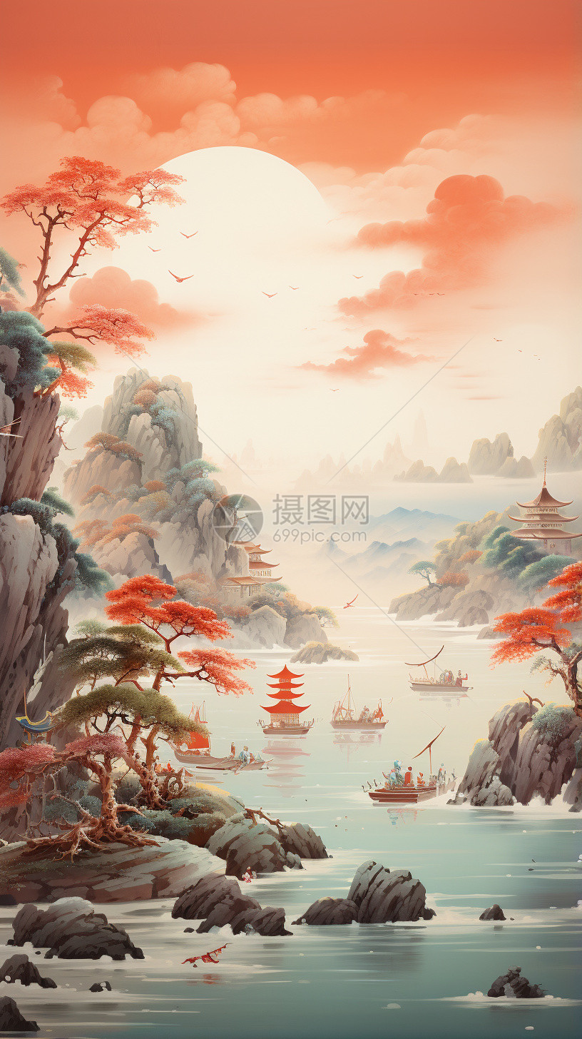 美丽的中国山水图片