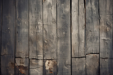乡村复古的木质围栏背景图片
