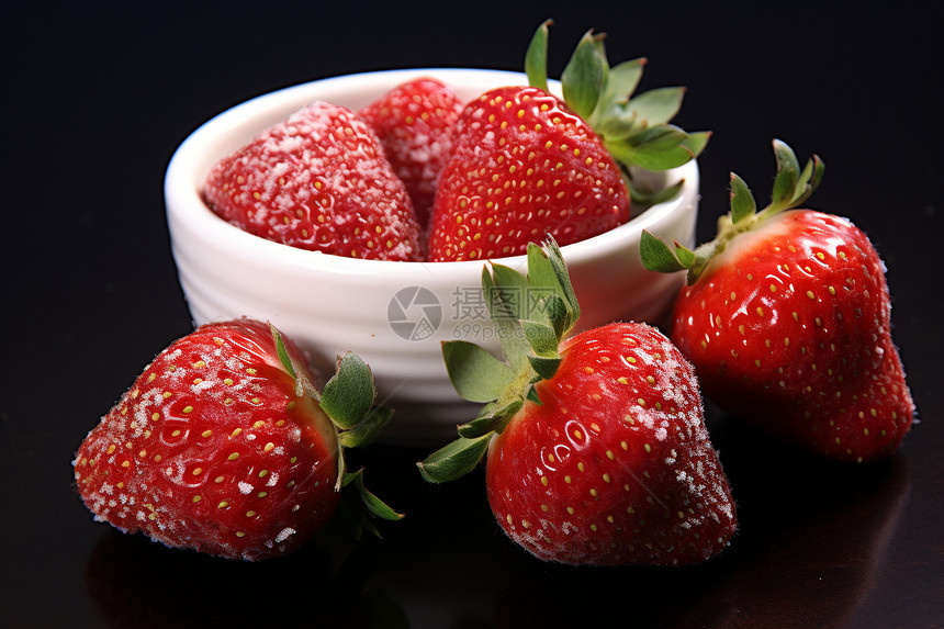 美味可口的草莓水果图片