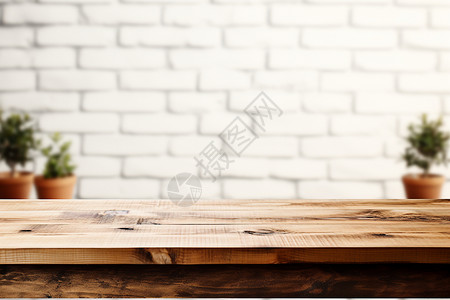 室内房间的木桌背景图片