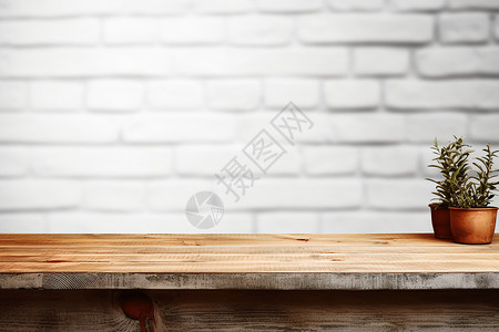 极简时尚的木桌图片