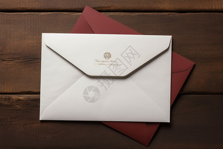 信封邀请函邀请函的纸质信封背景