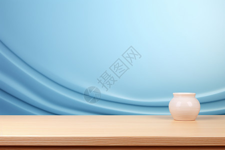 现代简约的木质桌面背景图片
